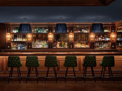 Lounge nebo bar v ubytování The Newbury Boston