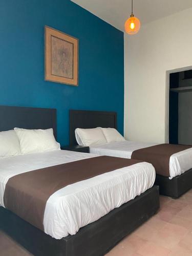Кровать или кровати в номере Casa Lucia