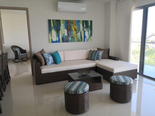 Posezení v ubytování Morros Eco - Lujo y comfort en Cartagena