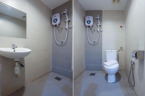 Ein Badezimmer in der Unterkunft Hotel Aman- Nilai & KLIA