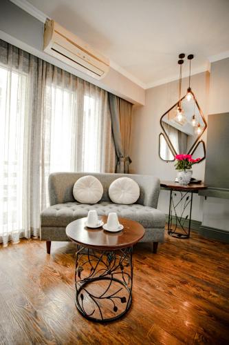 Posezení v ubytování Hanoi Center Silk Hotel & Travel