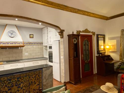 Kuchyňa alebo kuchynka v ubytovaní Casa de Campo con Piscina en Sevilla en los Palacios y Villafranca