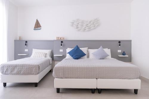 Кровать или кровати в номере B&B Villa Sara