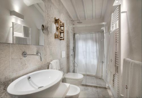 Een badkamer bij Salvadonica