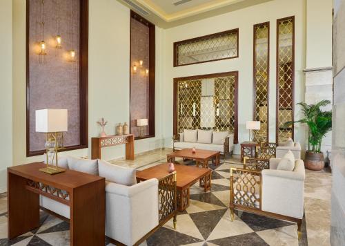 Posezení v ubytování Lazuli Hotel, Marsa Alam