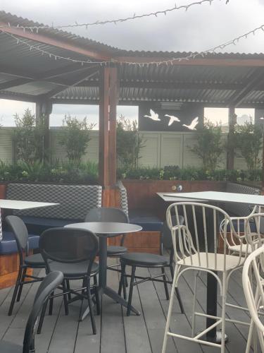 Μπαλκόνι ή βεράντα στο Holiday Home Breaks At Tattershall Lakes