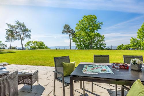 Terrassenwohnung "Treibholz" - Oase am Haff