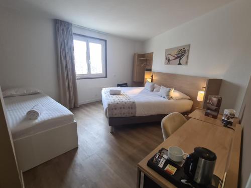 Postel nebo postele na pokoji v ubytování Best Western Hotel & Spa Austria-La Terrasse