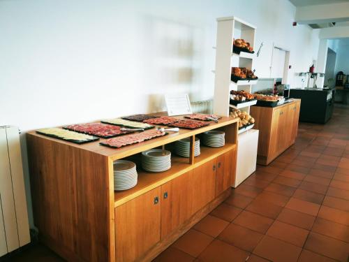 Nhà bếp/bếp nhỏ tại Hotel Reimar