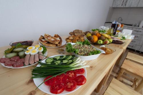 Comida en o cerca de este hostal o pensión