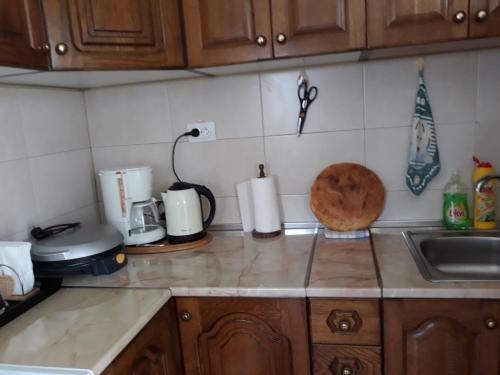 Una cocina o cocineta en House in forest