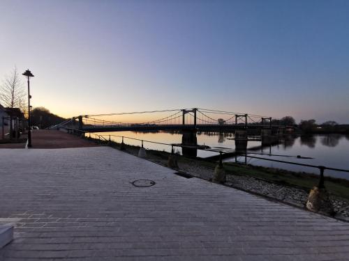 Photo de la galerie de l'établissement Les Rauches - Quai Loire - Chambre Jungle, à Châteauneuf-sur-Loire