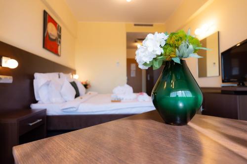 Katil atau katil-katil dalam bilik di Hotel Terra Balneo