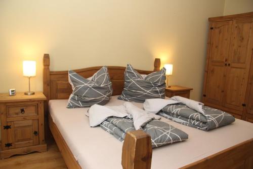 מיטה או מיטות בחדר ב-Apartment Prenzlauer Berg