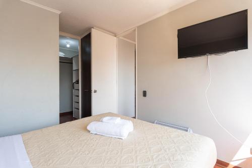 Cama o camas de una habitación en Urban Art - 1BR, Wifi, Smart TV & Metro