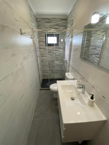A bathroom at Casa da Sacota - Douro View