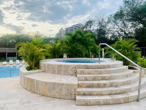 Bazén v ubytování ZAZUE - Bello Horizonte - By INMOBILIARIA VS nebo v jeho okolí