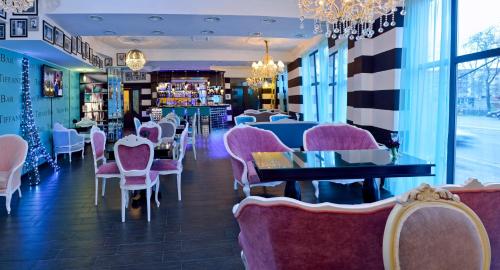 Zona de estar de River Side Hotel Tbilisi