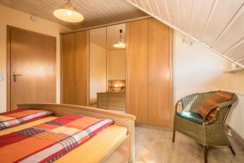 Katil atau katil-katil dalam bilik di Ferienwohnung Monninger