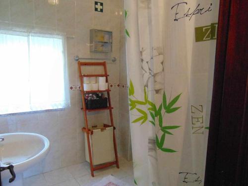 Koupelna v ubytování Casa de Granito Charmosa