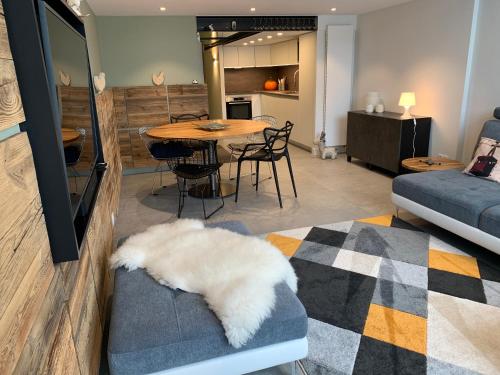 Fotografie z fotogalerie ubytování Flaine Forum L1 Cassiopée Mezzanine & Terrasse v destinaci Flaine