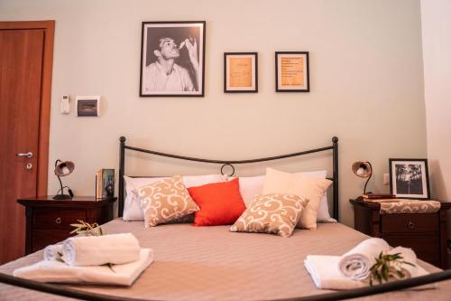 Postel nebo postele na pokoji v ubytování Il Madrigale - Agriturismo B&B