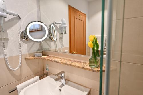 Koupelna v ubytování Gasthaus - Hotel Alt Fürstätt