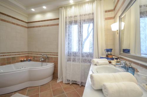 Koupelna v ubytování Villa Pari Manda