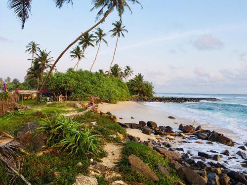 A beach at or near the homestay