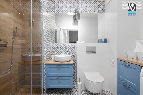 Phòng tắm tại MS Apartments Matros