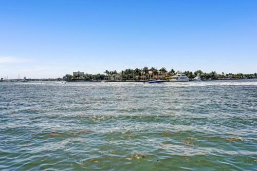 a view of a large body of water with boats at Fort Lauderdale Yacht and Beach Club 416 in Fort Lauderdale