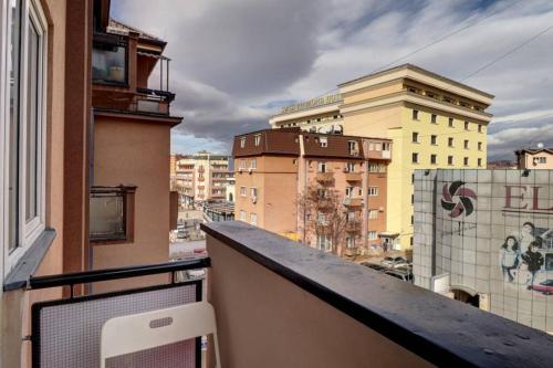 Μπαλκόνι ή βεράντα στο Town Square Apartment
