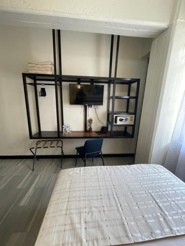 Joint Boutique Hotelにあるベッド
