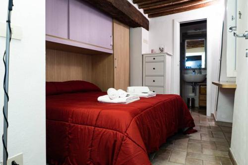 Posteľ alebo postele v izbe v ubytovaní Bargello House by FrancigenaApartments