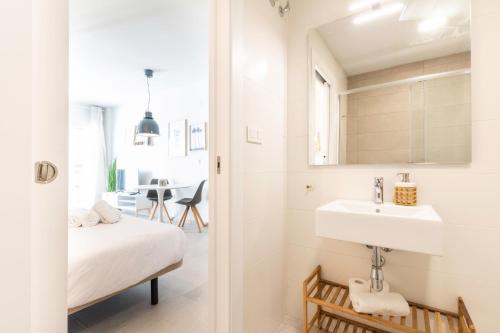 Kúpeľňa v ubytovaní WintowinRentals Apartamento sostoa 156