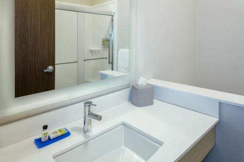 Ett badrum på Holiday Inn Express & Suites - Medford, an IHG Hotel