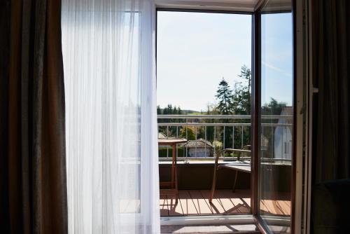 Balkón nebo terasa v ubytování Schneider APARTMENT ALLERSBERG