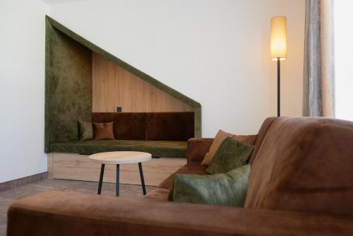 Posezení v ubytování Schneider APARTMENT ALLERSBERG