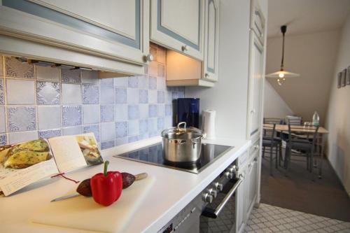 Kuchyň nebo kuchyňský kout v ubytování di Kok 1 Stock