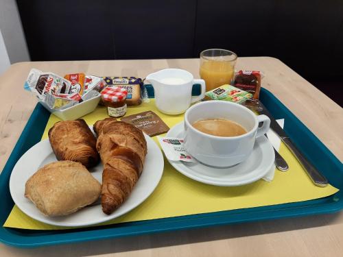 Opsi sarapan yang tersedia untuk tamu di Résidence Hôtelière Laudine