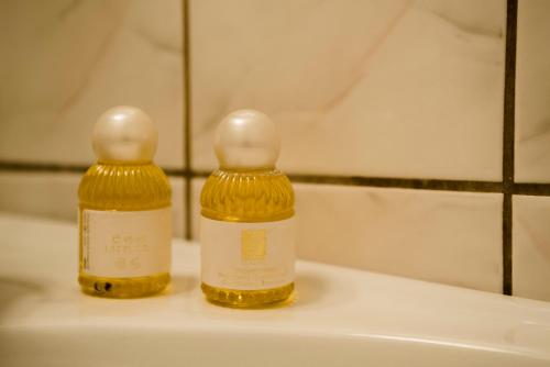 Et badeværelse på Melderstein Herrgård