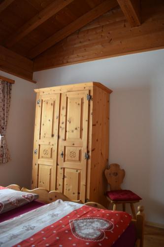 Cama o camas de una habitación en B&B Stiffler-Huus