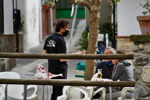 Επισκέπτες που μένουν στο El refugio