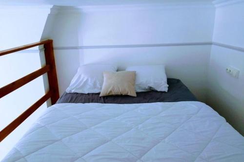 Llit o llits en una habitació de Relais des Bains