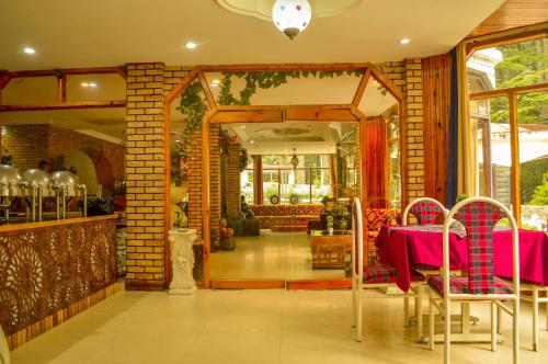 Et opholdsområde på Hotel Mountain Top