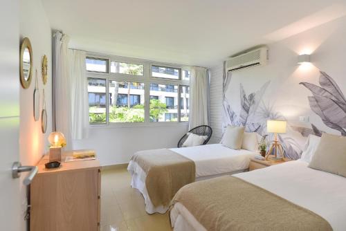 Postel nebo postele na pokoji v ubytování Apartment Oasis CM18 by VillaGranCanaria