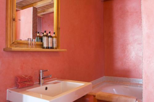 Ванная комната в Casa Beleza do Sul