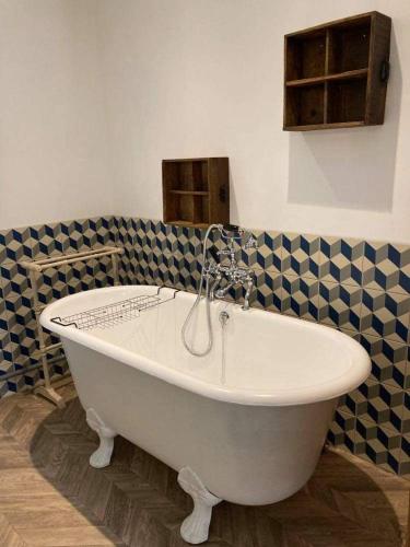 Ένα μπάνιο στο Gîte Chez Les Brocs