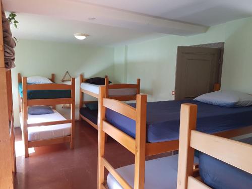 Postel nebo postele na pokoji v ubytování Gite Chaneü