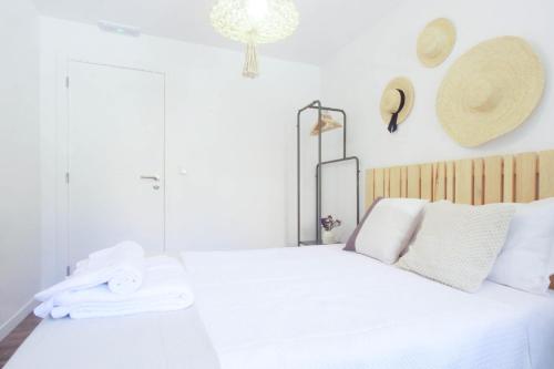 Ένα ή περισσότερα κρεβάτια σε δωμάτιο στο Hostel Retiro do Gerês